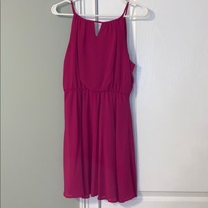 Women’s pink dress